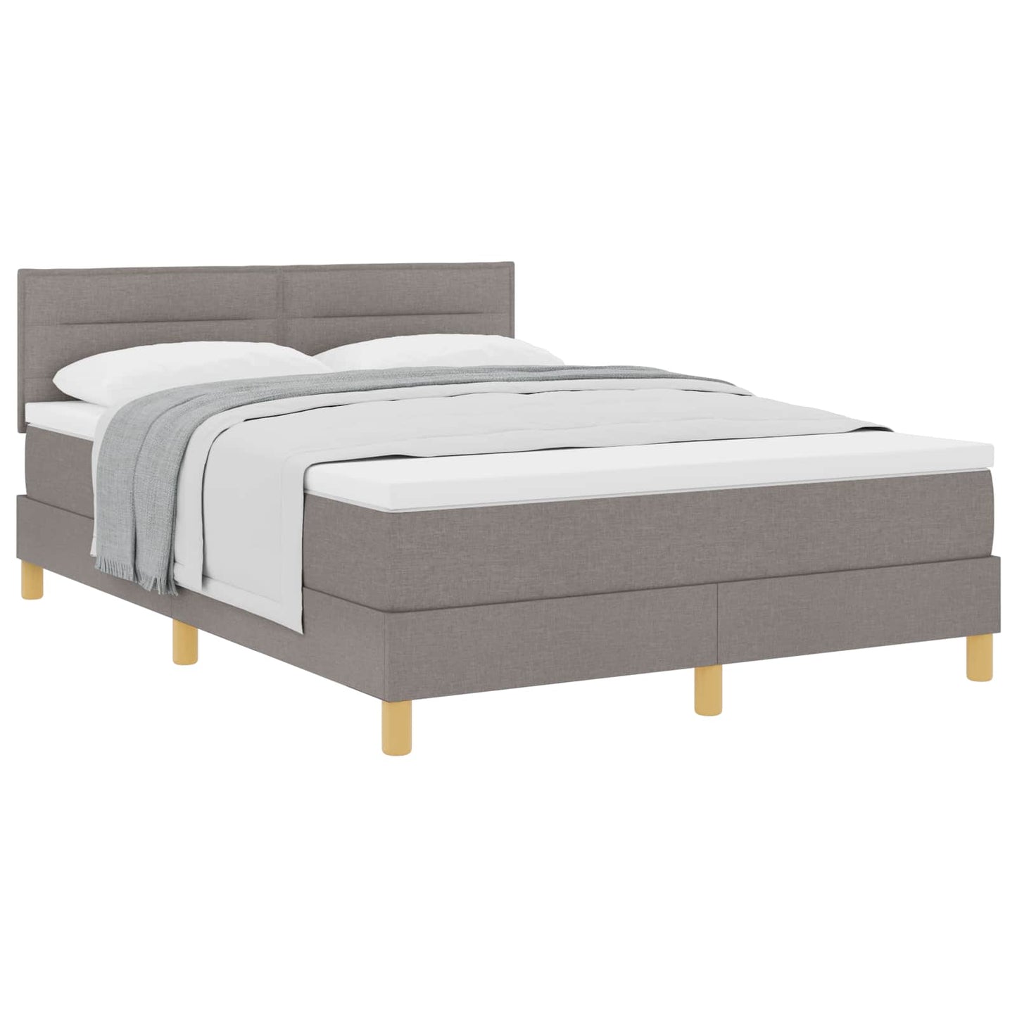Letto a molle con cuscino Talpa 140 x 200 cm Tessuto | homemem39