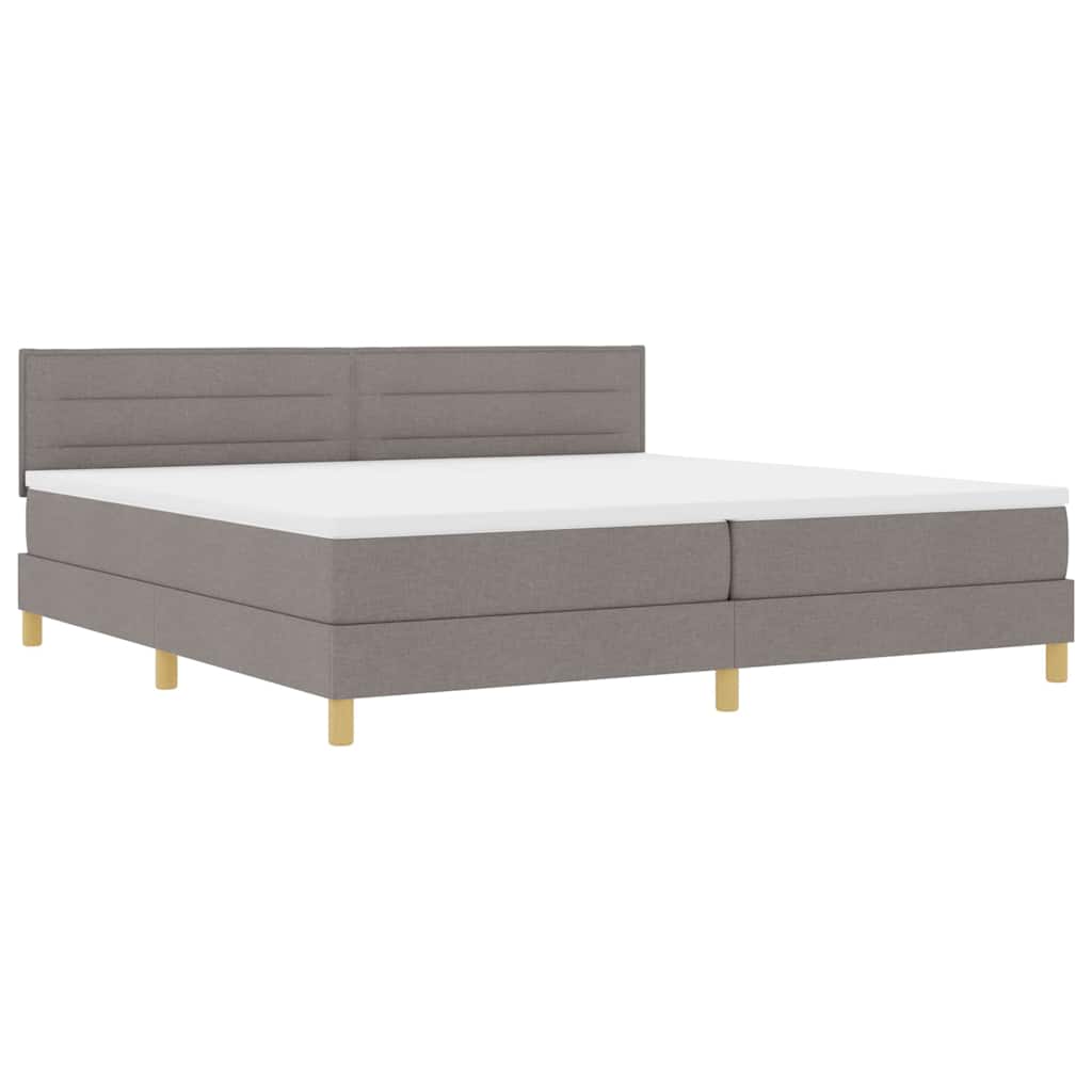 Letto a molle con cuscino Talpa 200 x 200 cm Tessuto | homemem39