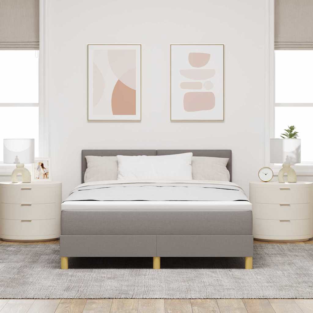 Letto a molle con cuscino Talpa 140 x 200 cm Tessuto | homemem39