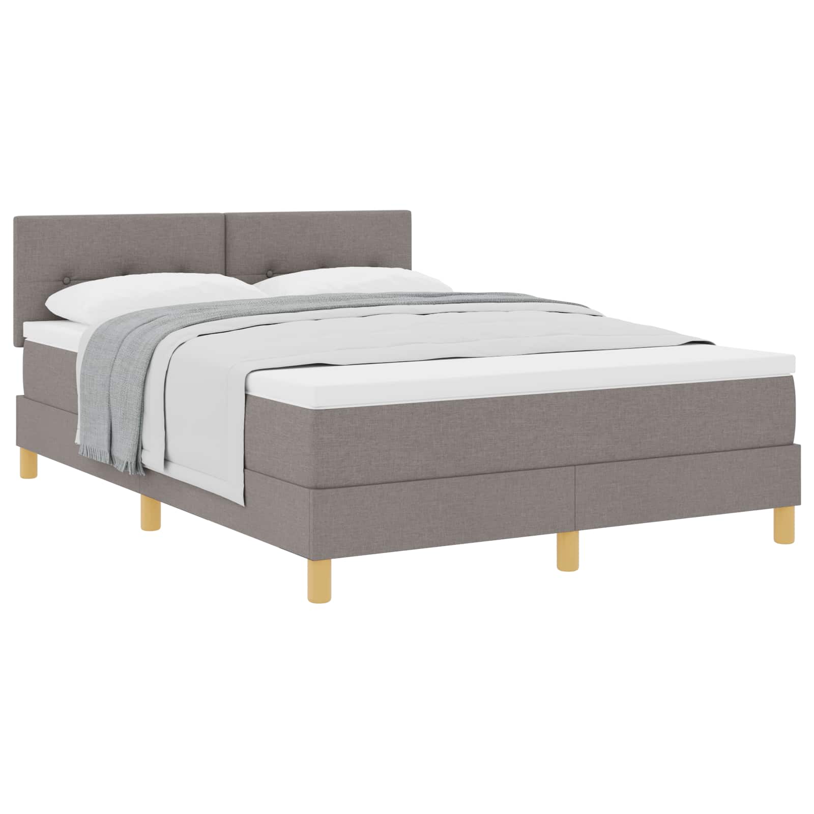 Letto a molle con cuscino Talpa 140 x 200 cm Tessuto | homemem39