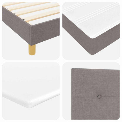 Letto a molle con cuscino Talpa 200 x 200 cm Tessuto | homemem39