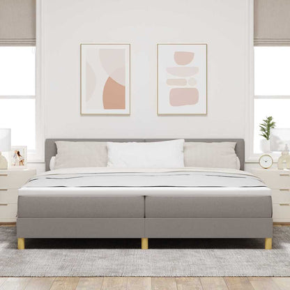 Letto a molle con cuscino Talpa 200 x 200 cm Tessuto | homemem39