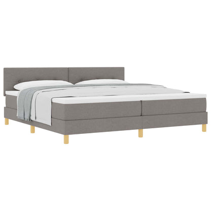 Letto a molle con cuscino Talpa 200 x 200 cm Tessuto | homemem39