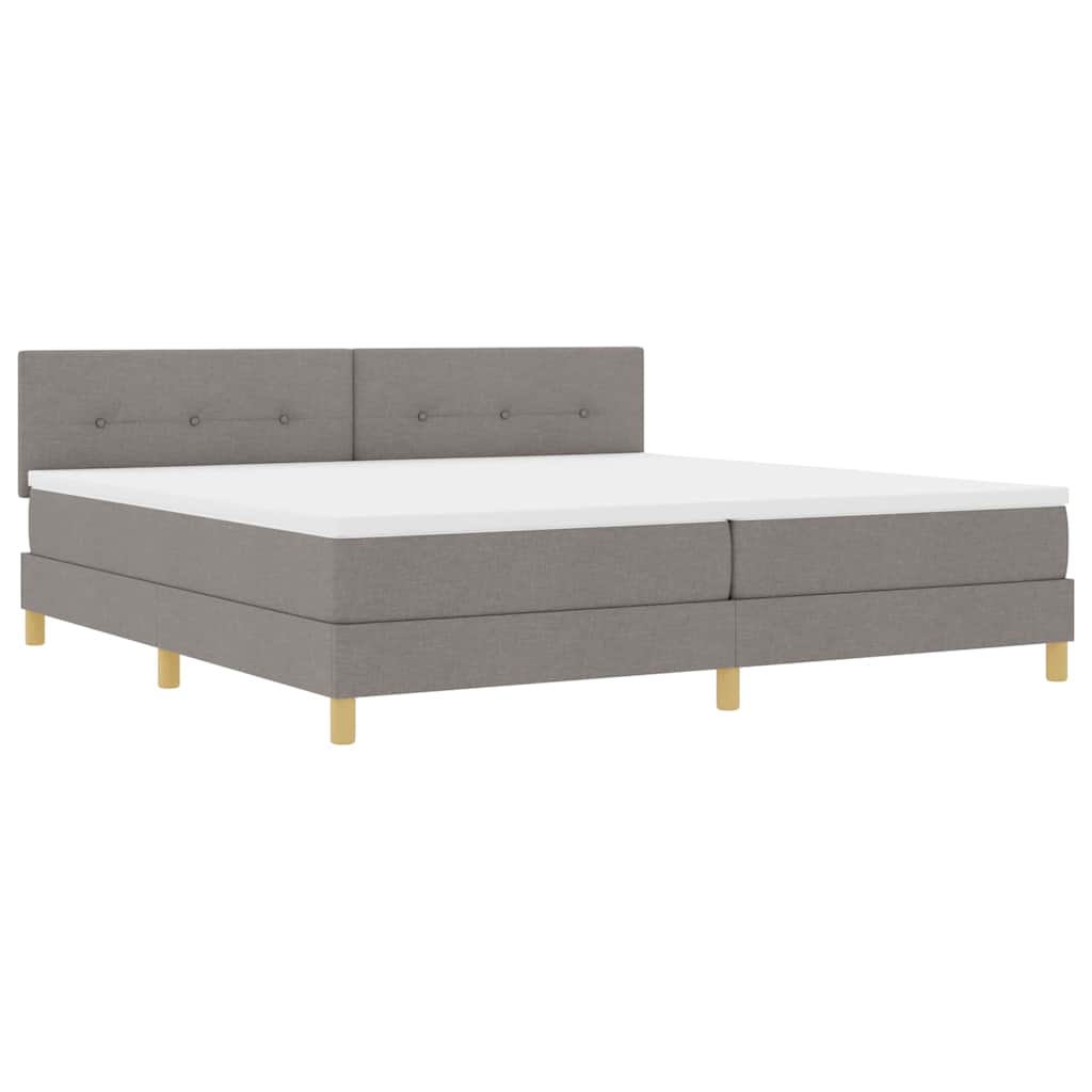 Letto a molle con cuscino Talpa 200 x 200 cm Tessuto | homemem39