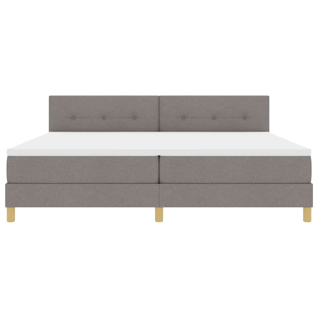Letto a molle con cuscino Talpa 200 x 200 cm Tessuto | homemem39