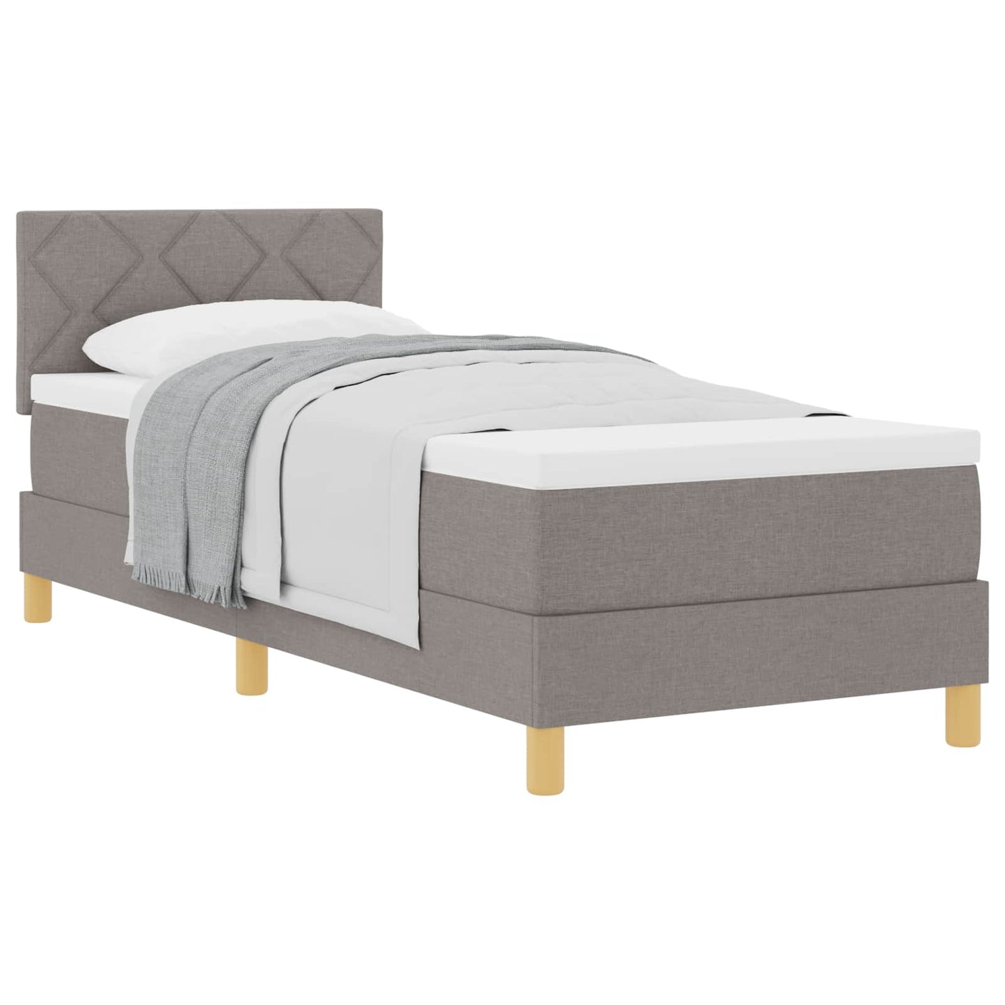Letto a molle con cuscino Talpa 80 x 200 cm Tessuto | homemem39