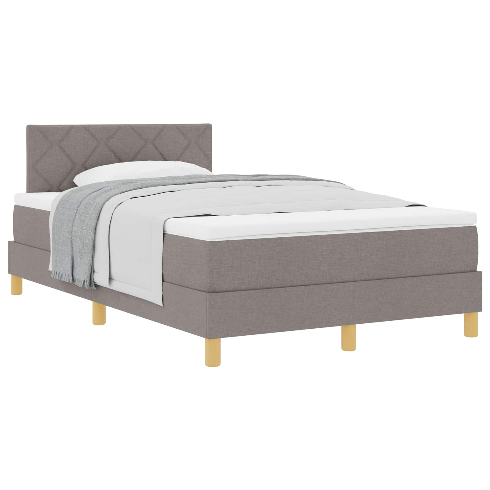 Letto a molle con cuscino Talpa 120 x 190 cm Tessuto | homemem39