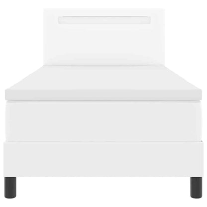 Struttura letto con materasso con materasso Bianco 90 x 190 cm