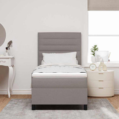 Letto a molle con materasso Talpa 100 x 200 cm Tessuto | homemem39