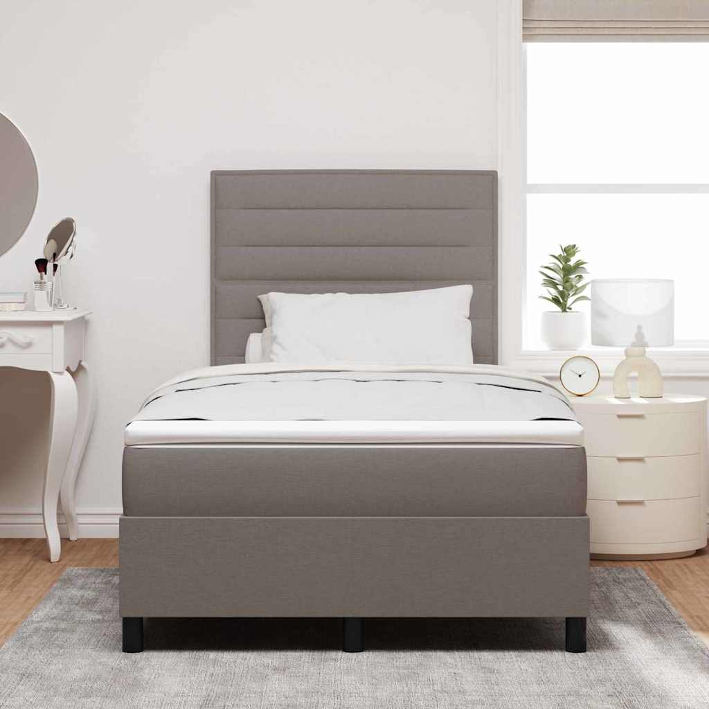Letto a molle con materasso Talpa 120 x 190 cm Tessuto | homemem39