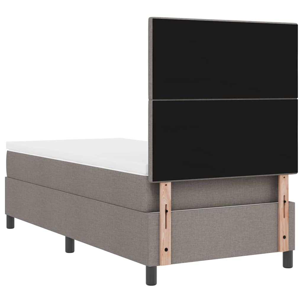 Letto a molle con testiera Talpa 100 x 200 cm Tessuto | homemem39