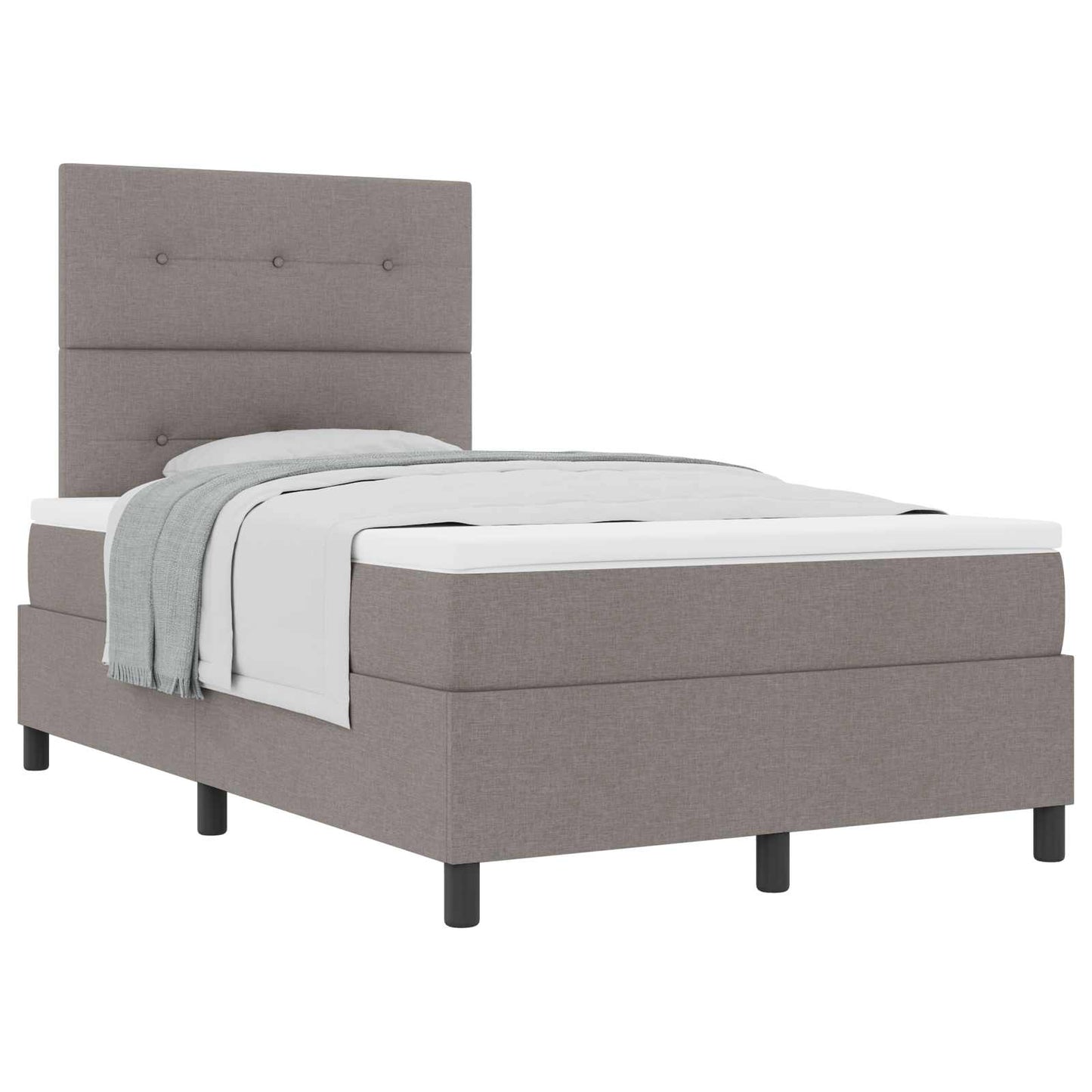 Letto a molle con testiera Talpa 120 x 200 cm Tessuto | homemem39