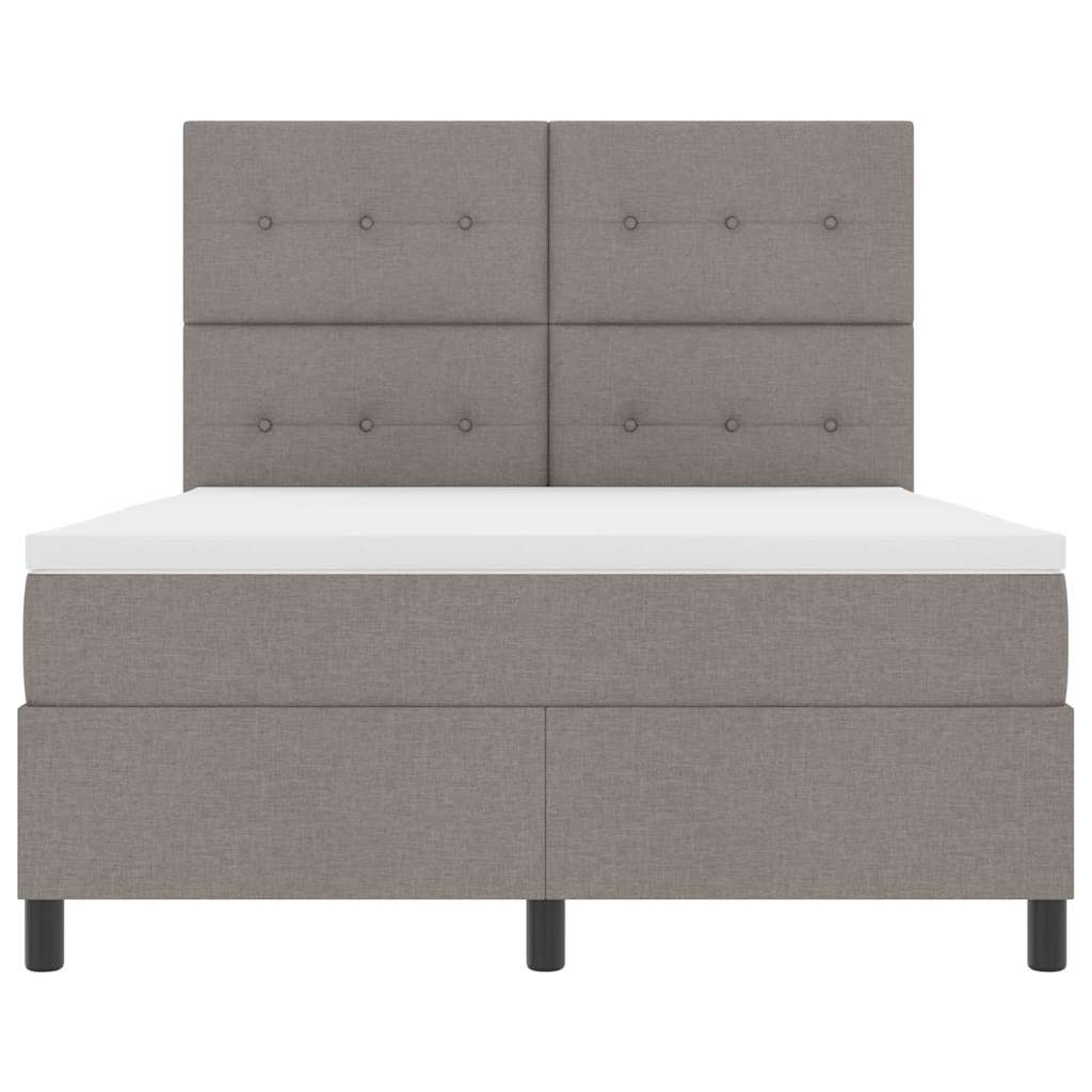 Letto a molle con testiera Talpa 140 x 190 cm Tessuto | homemem39
