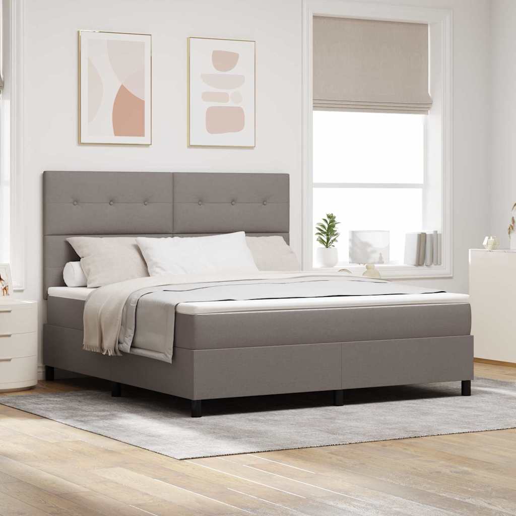 Letto a molle con materasso Talpa 180 x 200 cm Tessuto | homemem39