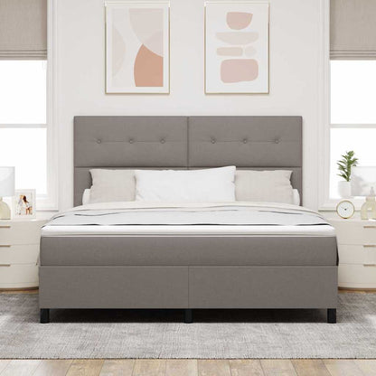 Letto a molle con materasso Talpa 180 x 200 cm Tessuto | homemem39
