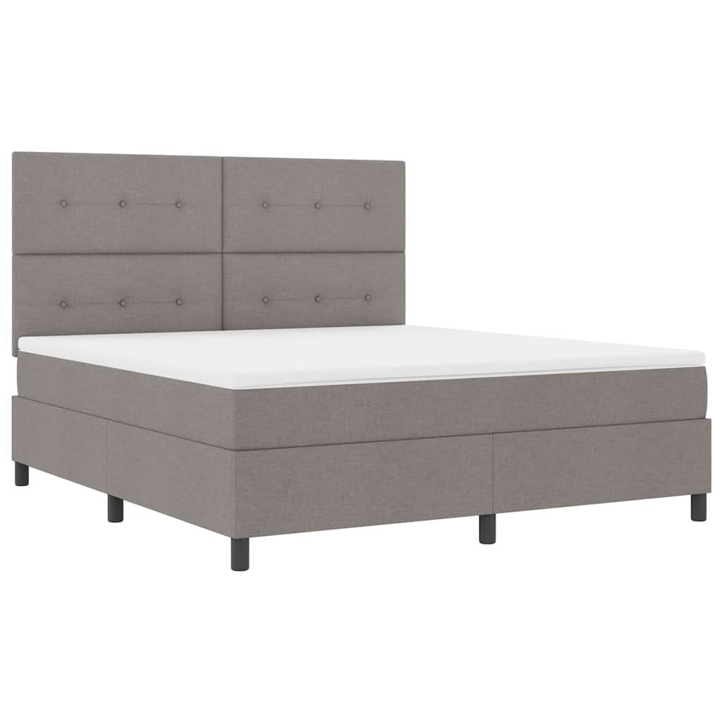 Letto a molle con materasso Talpa 180 x 200 cm Tessuto | homemem39