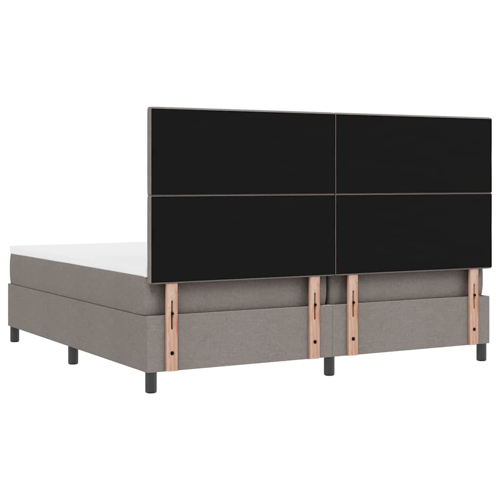 Letto a molle con testiera Talpa 200 x 200 cm Tessuto | homemem39