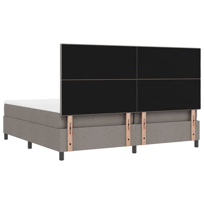 Letto a molle con testiera Talpa 200 x 200 cm Tessuto | homemem39