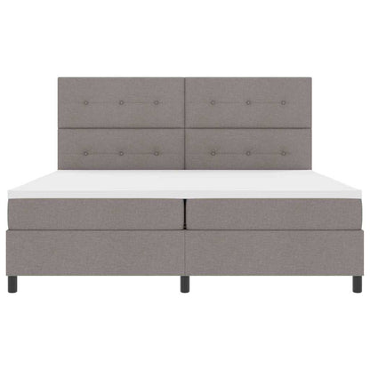 Letto a molle con testiera Talpa 200 x 200 cm Tessuto | homemem39