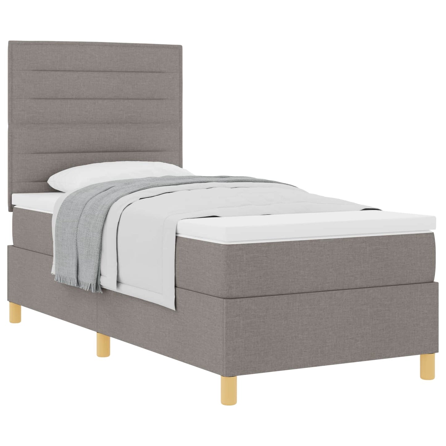 Letto a molle con materasso Talpa 90 x 190 cm Tessuto