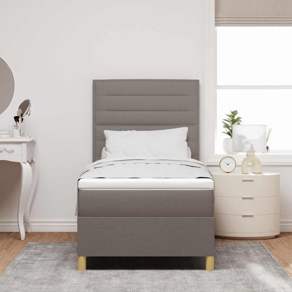 Letto a molle con materasso Talpa 100 x 200 cm Tessuto