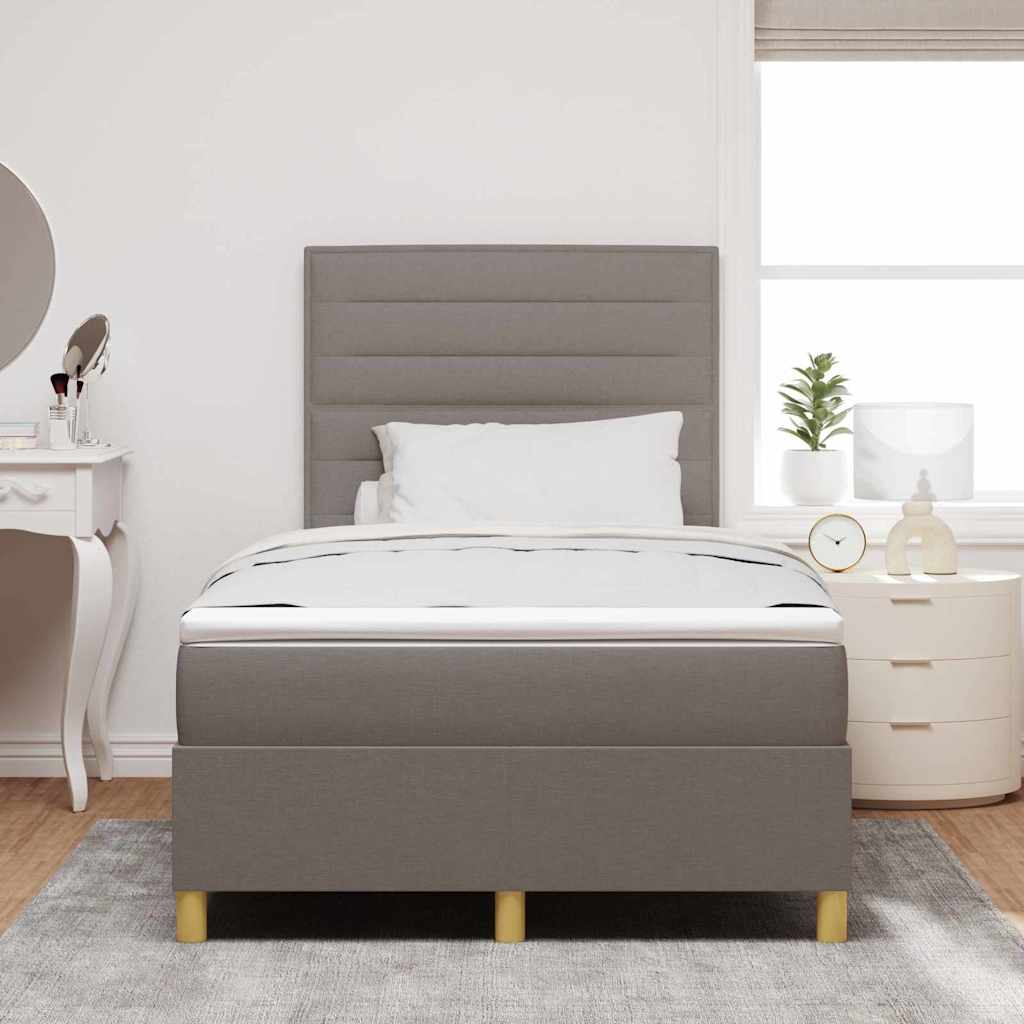 Letto a molle con materasso Talpa 120 x 190 cm Tessuto | homemem39