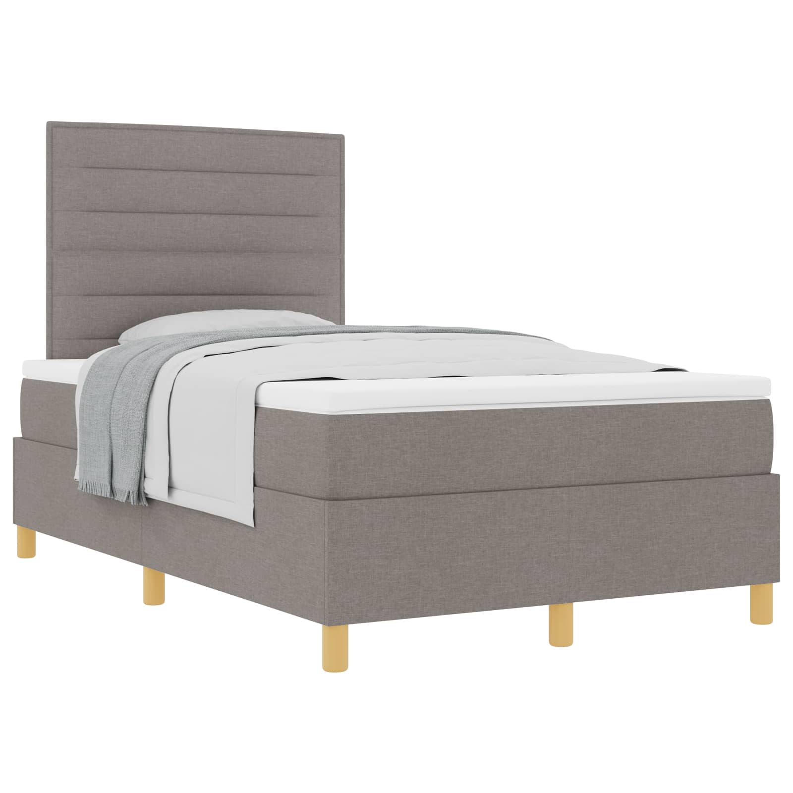 Letto a molle con materasso Talpa 120 x 190 cm Tessuto | homemem39