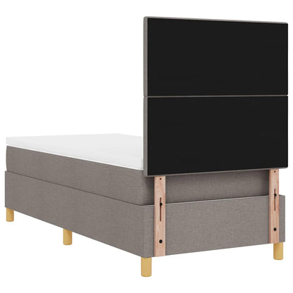 Letto a molle con testiera Talpa 100 x 200 cm Tessuto | homemem39