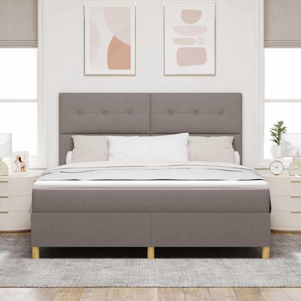 Letto a molle con testiera Talpa 180 x 200 cm Tessuto | homemem39