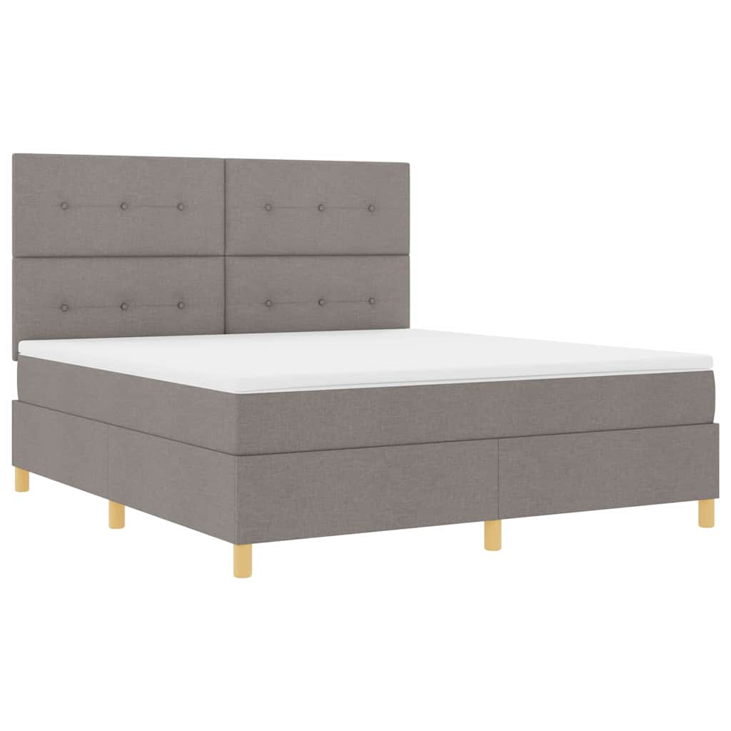 Letto a molle con testiera Talpa 180 x 200 cm Tessuto | homemem39