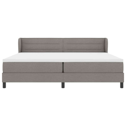 Letto a molle con materasso Talpa 200 x 200 cm Tessuto