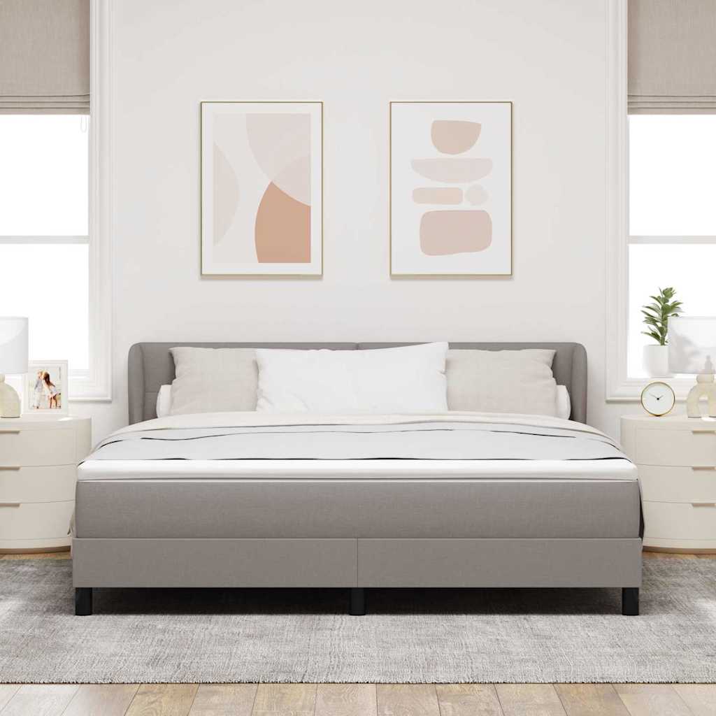Letto a molle con testiera Talpa 180 x 200 cm Tessuto | homemem39