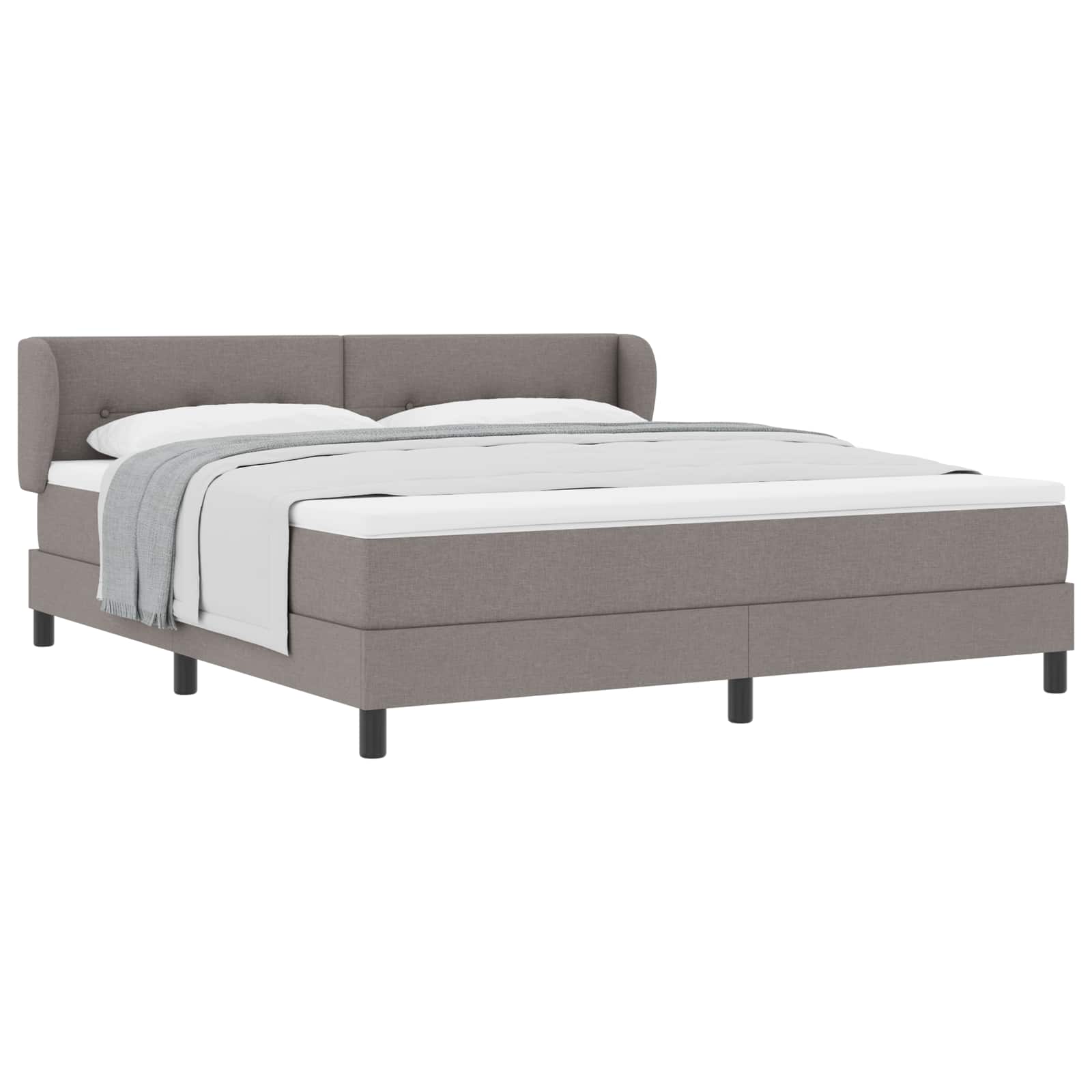 Letto a molle con testiera Talpa 180 x 200 cm Tessuto | homemem39