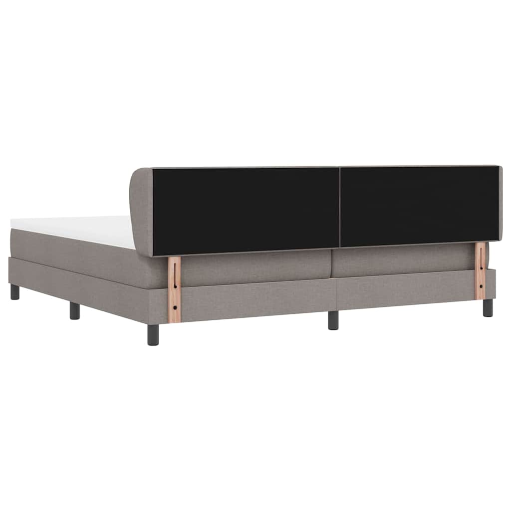 Letto a molle con testiera Talpa 200 x 200 cm Tessuto | homemem39