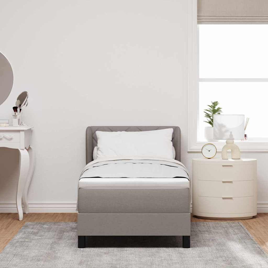 Letto a molle con testiera Talpa 80 x 200 cm Tessuto | homemem39