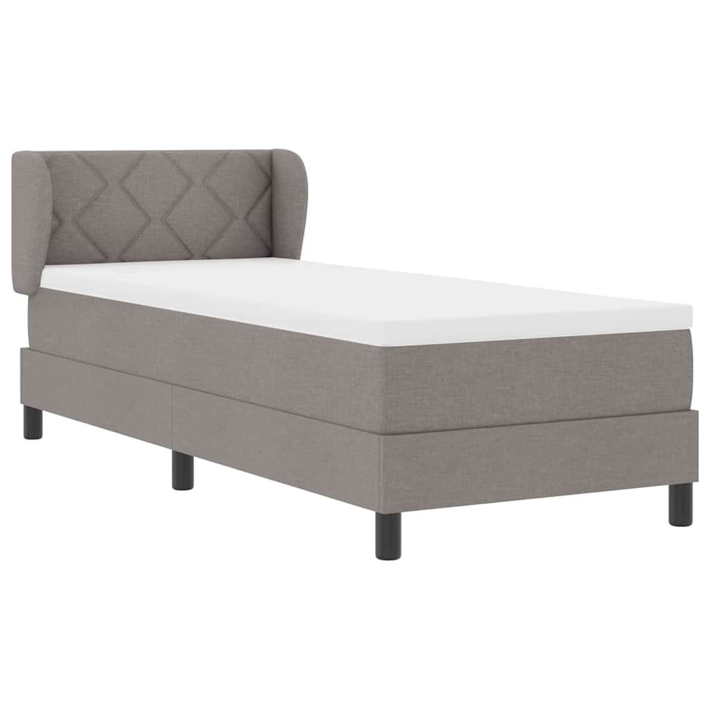 Letto a molle con testiera Talpa 80 x 200 cm Tessuto | homemem39