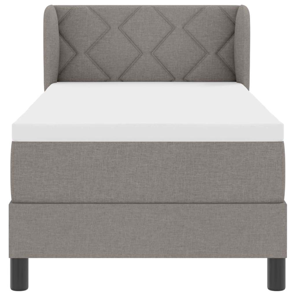 Letto a molle con testiera Talpa 80 x 200 cm Tessuto | homemem39