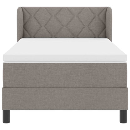 Letto a molle con testiera Talpa 100 x 200 cm Tessuto | homemem39