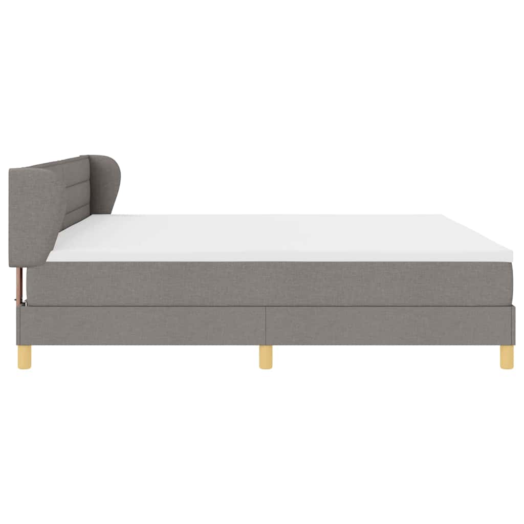 Letto a molle con materasso Talpa 200 x 200 cm Tessuto | homemem39