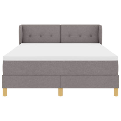 Letto a molle con testiera Talpa 140 x 190 cm Tessuto | homemem39