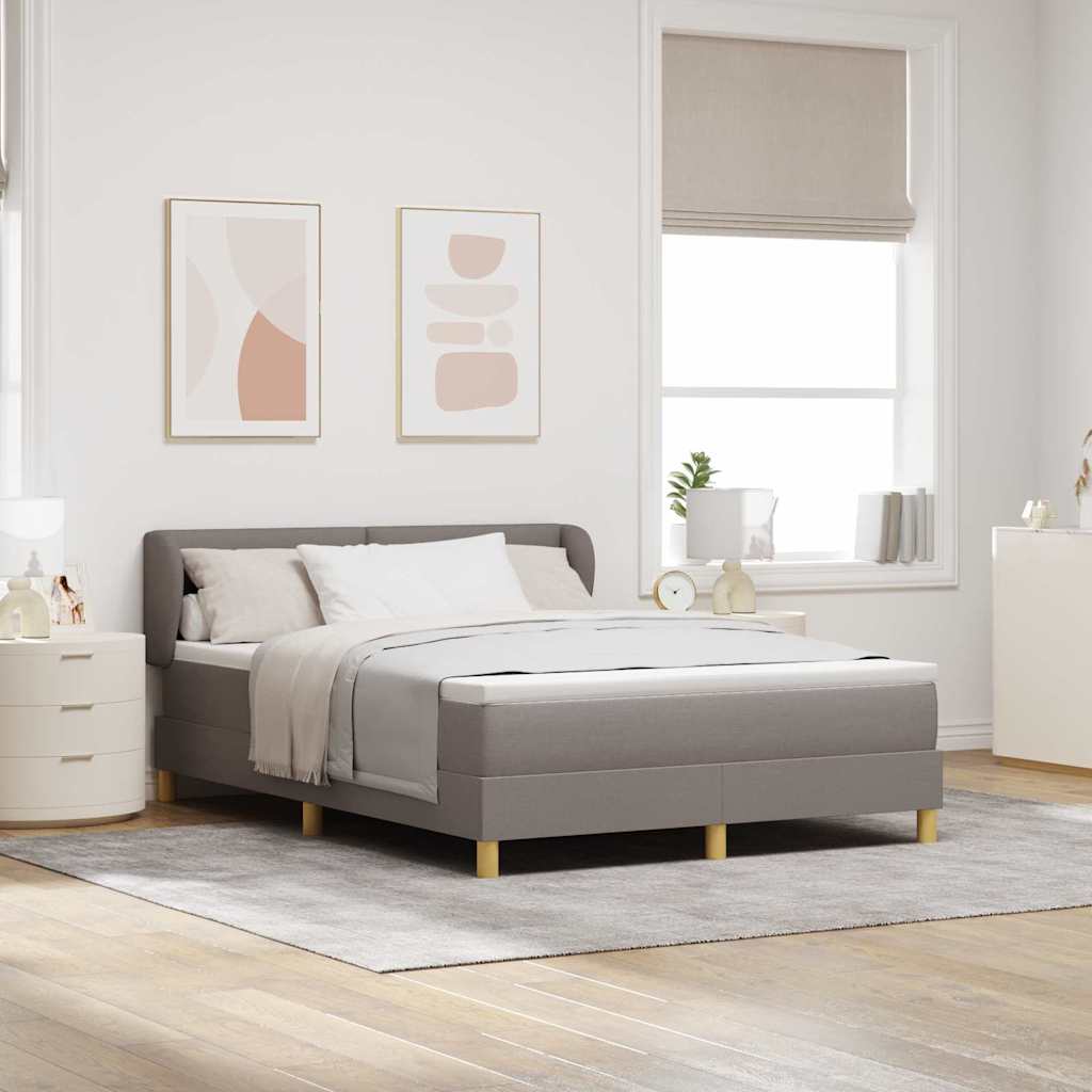 Letto a molle con testiera Talpa 140 x 200 cm Tessuto | homemem39