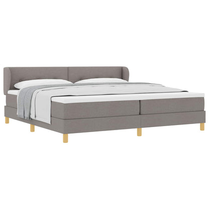 Letto a molle con testiera Talpa 200 x 200 cm Tessuto | homemem39