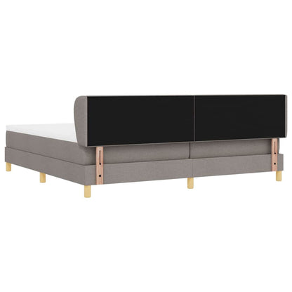Letto a molle con testiera Talpa 200 x 200 cm Tessuto | homemem39