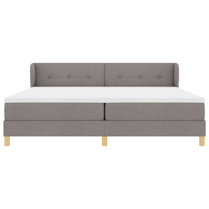 Letto a molle con testiera Talpa 200 x 200 cm Tessuto | homemem39