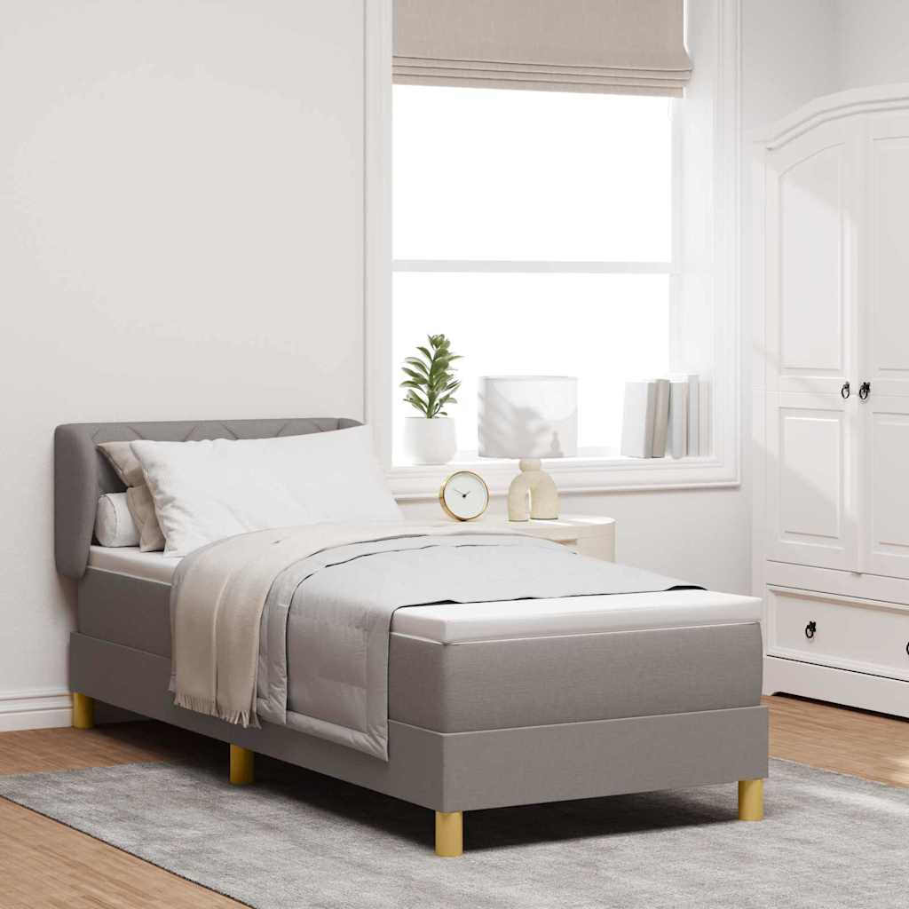 Letto a molle con testiera Talpa 80 x 200 cm Tessuto | homemem39