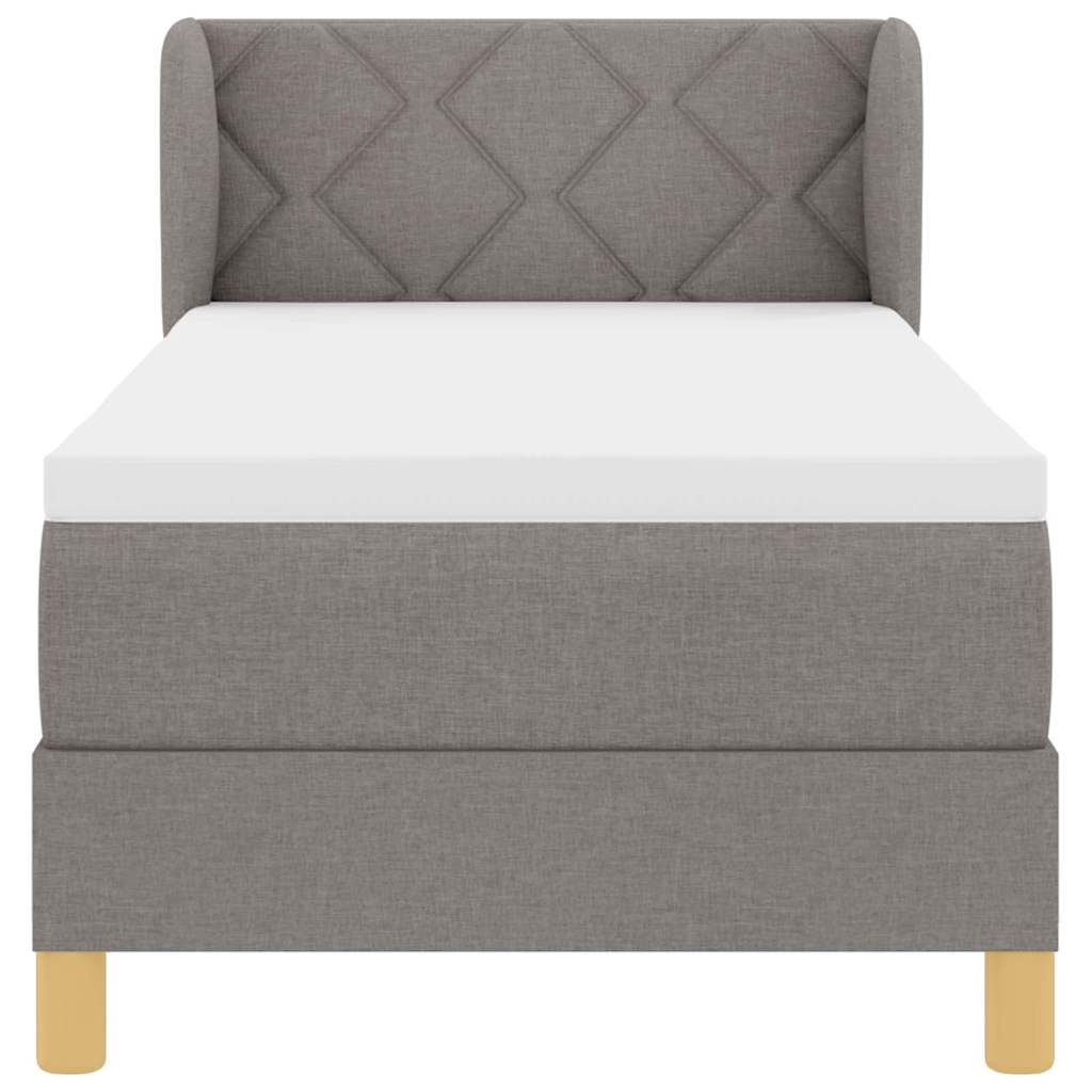 Letto a molle con testiera Talpa 80 x 200 cm Tessuto | homemem39