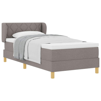 Letto a molle con testiera Talpa 90 x 190 cm Tessuto | homemem39