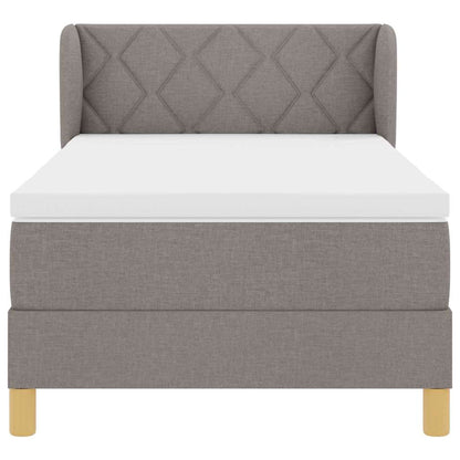 Letto a molle con testiera Talpa 90 x 200 cm Tessuto | homemem39