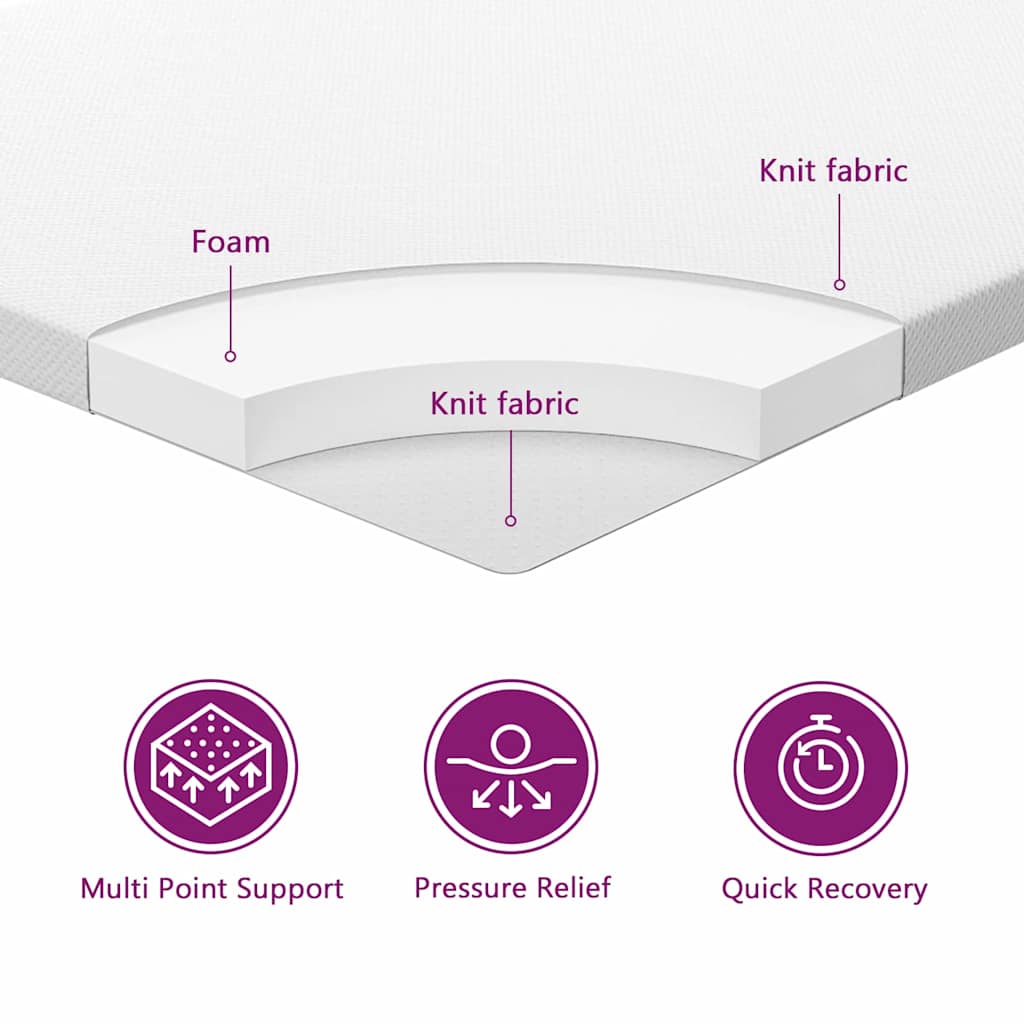 Letto a molle con materasso Grigio scuro 100 x 200 cm Velluto - homemem39