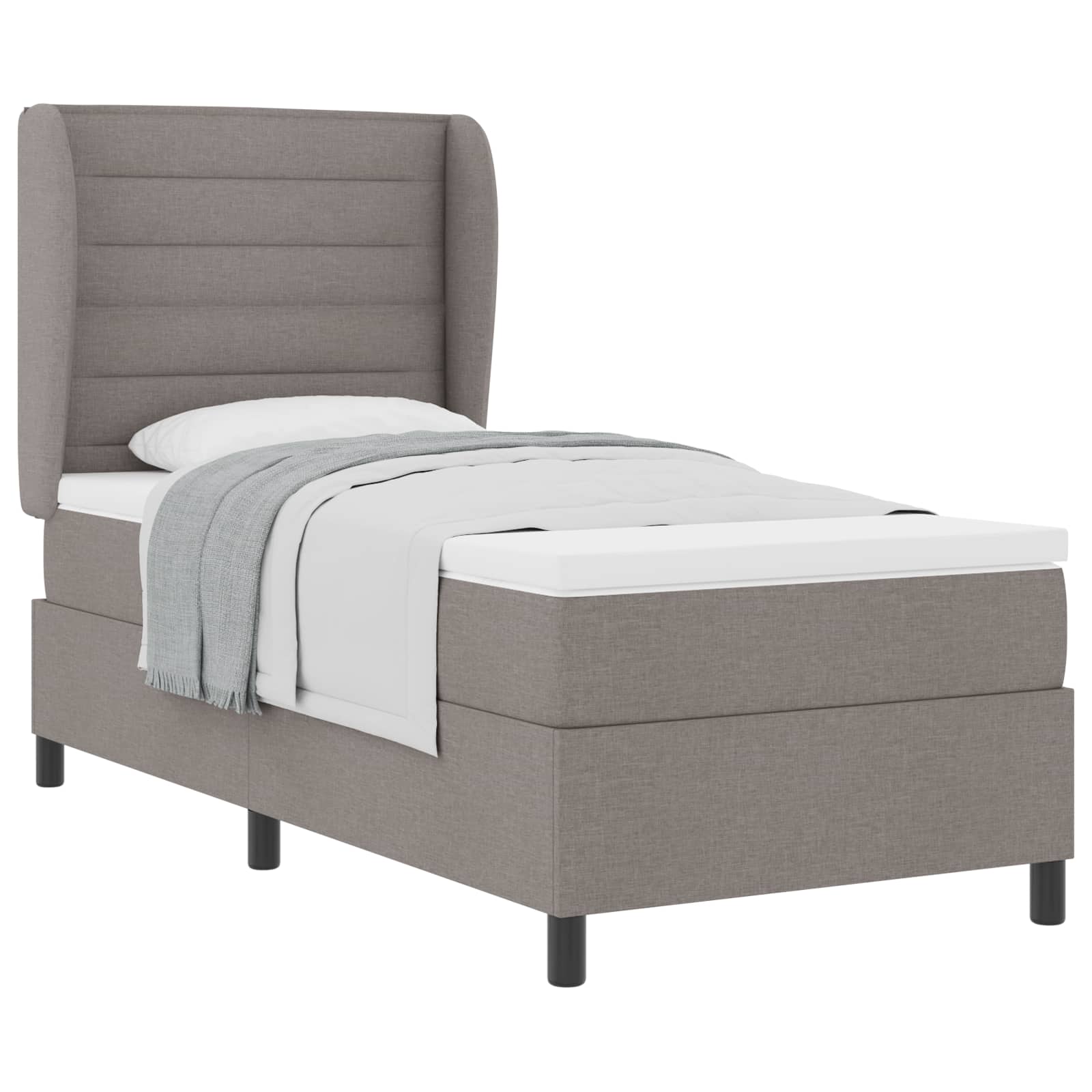 Letto a molle con materasso Talpa 90 x 200 cm Tessuto | homemem39